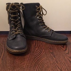 Black Dr. Martens Soft Leather Great Condition